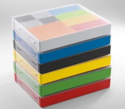 Boite avec 9 bacs modulables de 21,2 x 16,6 x H 3,2 cm