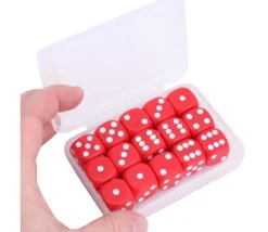 Boite clips mini transparente 91x66x21 mm vide