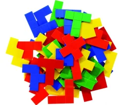 Boite de 60 pentaminos en 5 couleurs