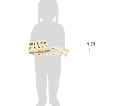 Boite jeu tri des images - chenille qui fait des trous