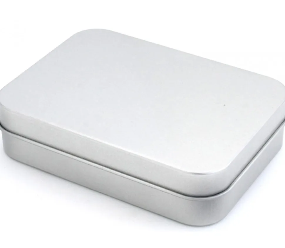 Boite métal cartes à jouer 105 x 75 x 25 mm