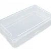 Boite plastique 10.3 x 5.8 x 1.8 cm transparente vide pour cartes à jouer