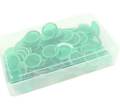 Boite plastique 10.3 x 5.8 x 1.8 cm transparente vide pour cartes à jouer