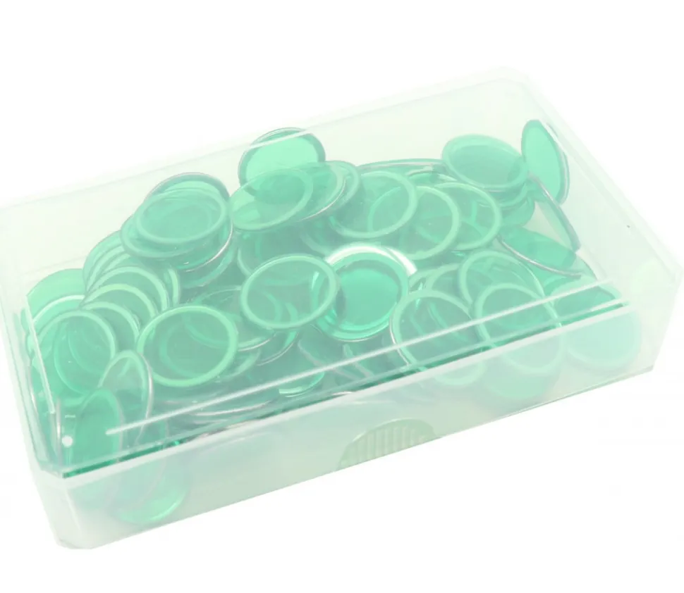 Boite plastique 10.3 x 5.8 x 1.8 cm transparente vide pour cartes à jouer