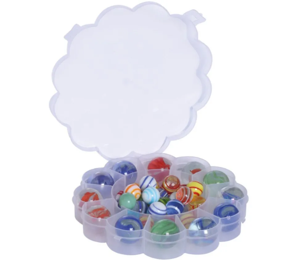 Boite plastique fleur 13 compartiments