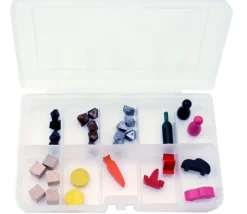 Boite PM 10 compartiments de 16.5 x 10.2 x 3.1 mm en plastique