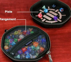 Boitier 2 en 1 : piste de dés et boitier de rangement - standard RPG - Enhance