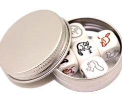 Boîte ronde Ø 5.2 cm aluminium avec couvercle à vis métal