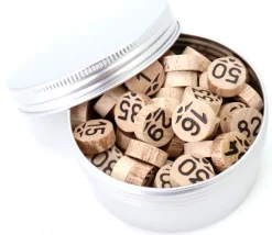 Boîte ronde Ø 9.3 cm aluminium avec couvercle à vis