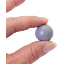 Boule 2 cm couleur gris en bois - bille hêtre diamètre 20 mm