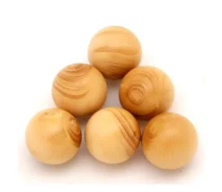 Boule 1.6 cm en bois - bille buis diamètre 16 mm