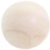 Boule 6 cm en bois - grosse boule hêtre diamètre 60 mm