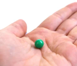 Boule 9 mm plastique bille à l'unité