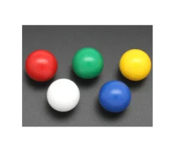 Boule en plastique 19 mm diamètre bille couleur au choix
