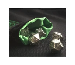 Bourse Sac Forest 15x10 cm motif arbre de vie noir et vert