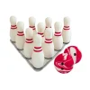 Bowling mousse compacte : Jeu de Quilles pour collectivités 29 cm