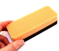 Brosse éponge pour nettoyer ardoise, tableau blanc