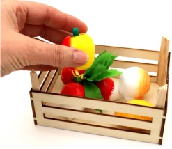 Caissette en bois 14 x 10 x 7.3 cm - mini cagette