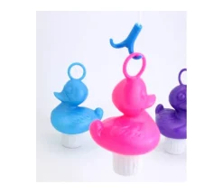 Canard rose 11 cm flottant pour pêche aux canards à l'unité