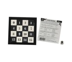 Carré magique en bois - jeu casse tête évolutif