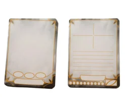 Carte à jouer vierge pour jeu de rôle