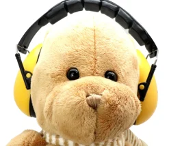 Casque Antibruit Jaune enfant - protection pour les oreilles