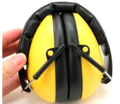 Casque Antibruit Jaune enfant - protection pour les oreilles