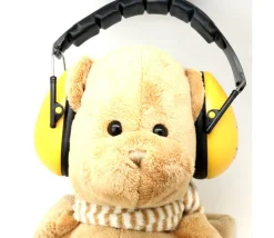 Casque Antibruit Jaune enfant - protection pour les oreilles