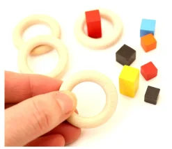 Cercle en bois 34 mm de diamètre anneau