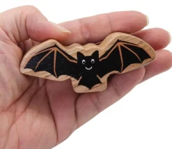 Chauve-souris en bois 8.5 x 3 x 2.4 cm