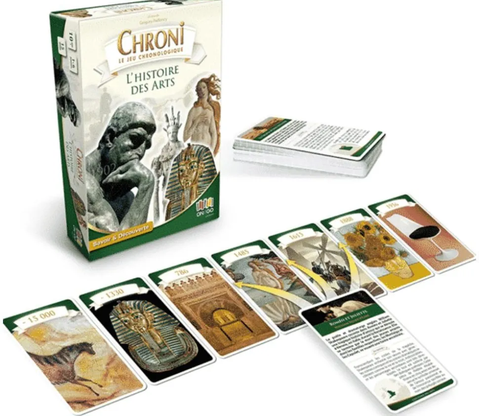 Chroni jeu - L'histoire des arts
