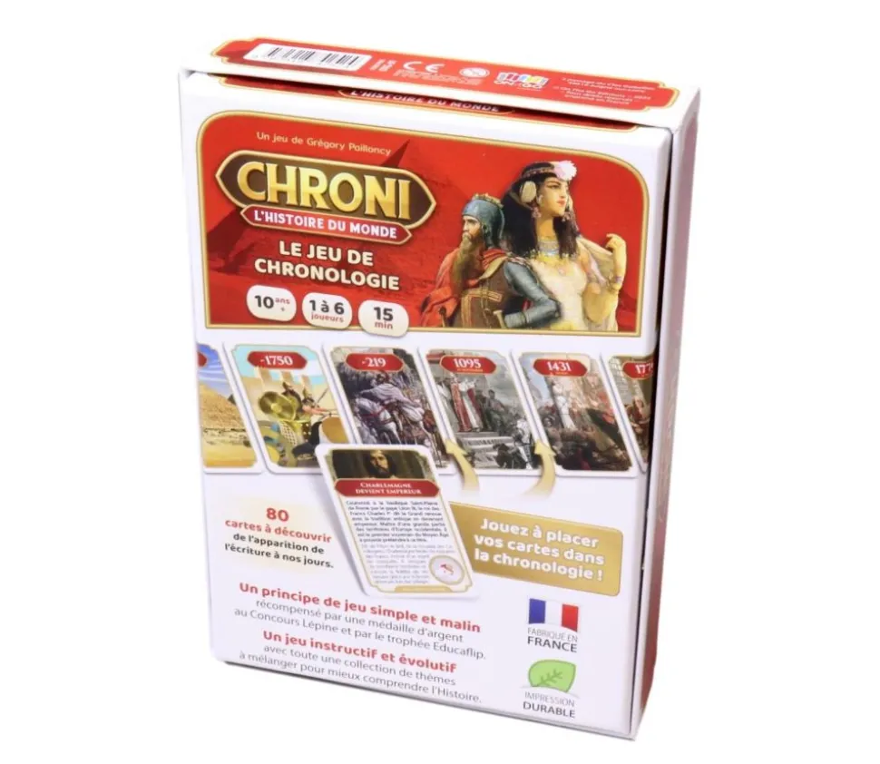 Chroni jeu L'Histoire du monde - Histoire et culture générale