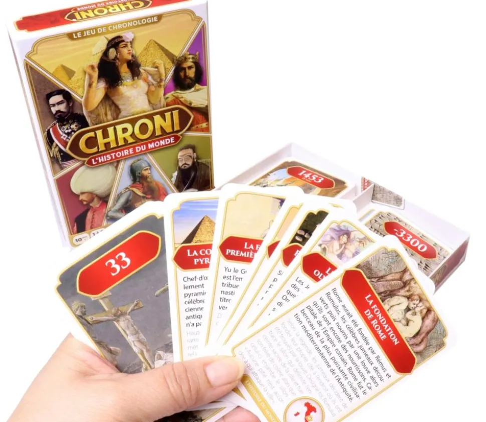 Chroni jeu L'Histoire du monde - Histoire et culture générale