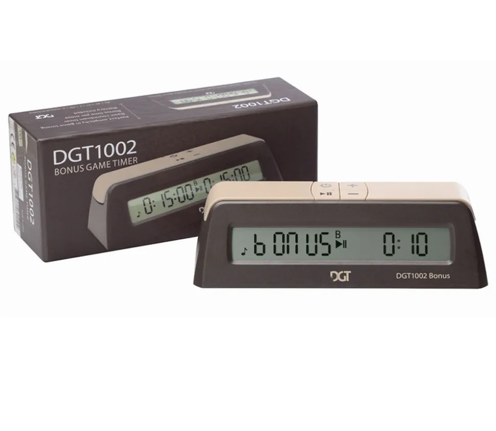 Chronomètre DGT 1002 bonus Pendule échecs et jeux à 2