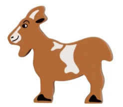 Chèvre en bois 66 x 73 x 15 mm