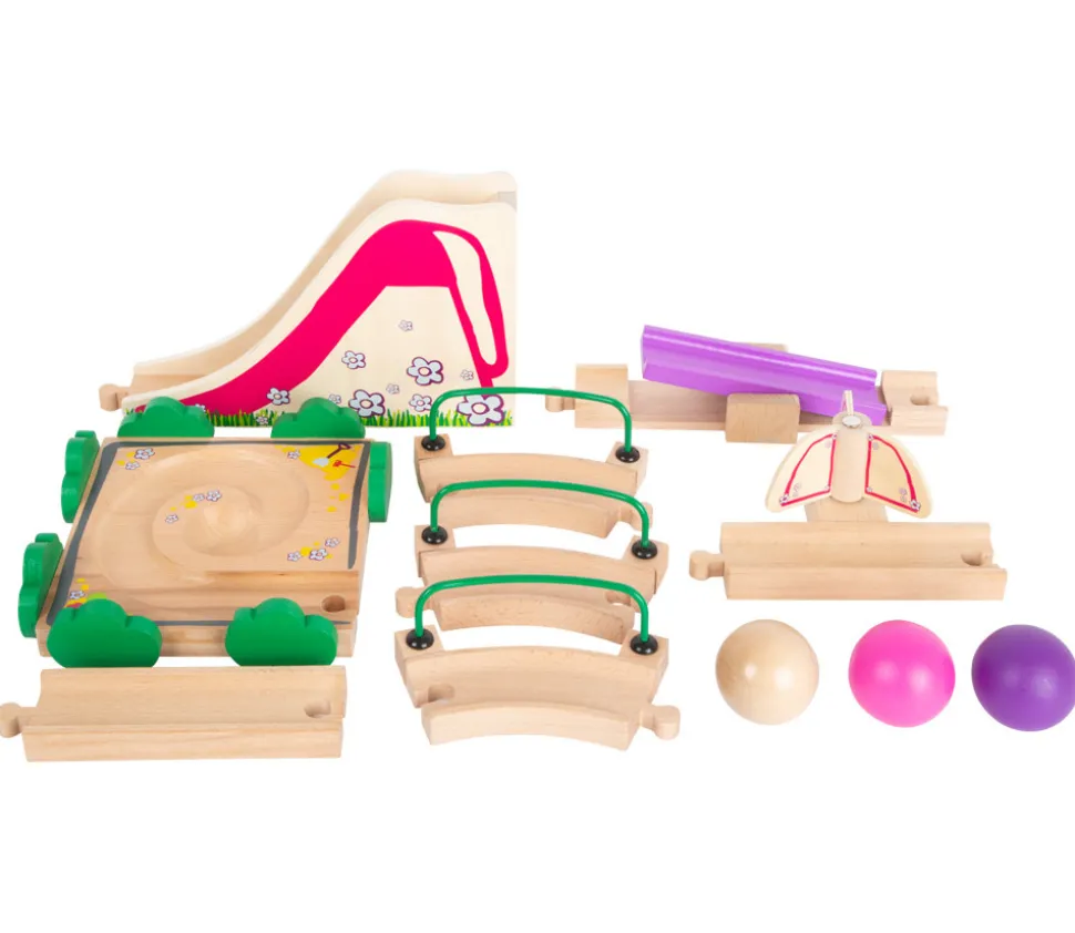 Circuit à boules Aire de jeu Junior en bois