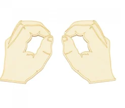 Coffret 22 Mains bois pour exercices Praxis pose kinétique