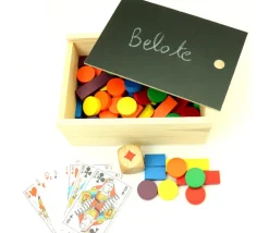 Coffret bois 17.5 x 12.4 x 7.4 cm couvercle ardoise M1