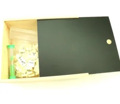 Coffret bois 22.5 x 17.5 x 9.5 cm couvercle ardoise M3