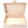 Coffret bois 20 x 14 x 7 cm fermoir - Fabrication France
