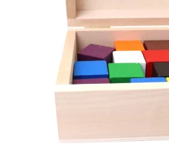 Coffret bois 20 x 14 x 7 cm fermoir - Fabrication France