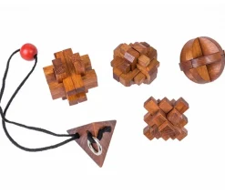 Coffret Femmes célèbres - 5 Casse-têtes en bois