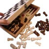 Coffret pliant échec / backgammon bois 29 cm