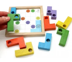 Coincidix junior en bois - jeu casse tête évolutif