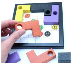 Coincidix master en bois - jeu casse tête évolutif