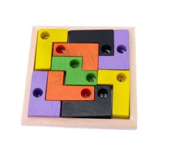 Coincidix master en bois - jeu casse tête évolutif