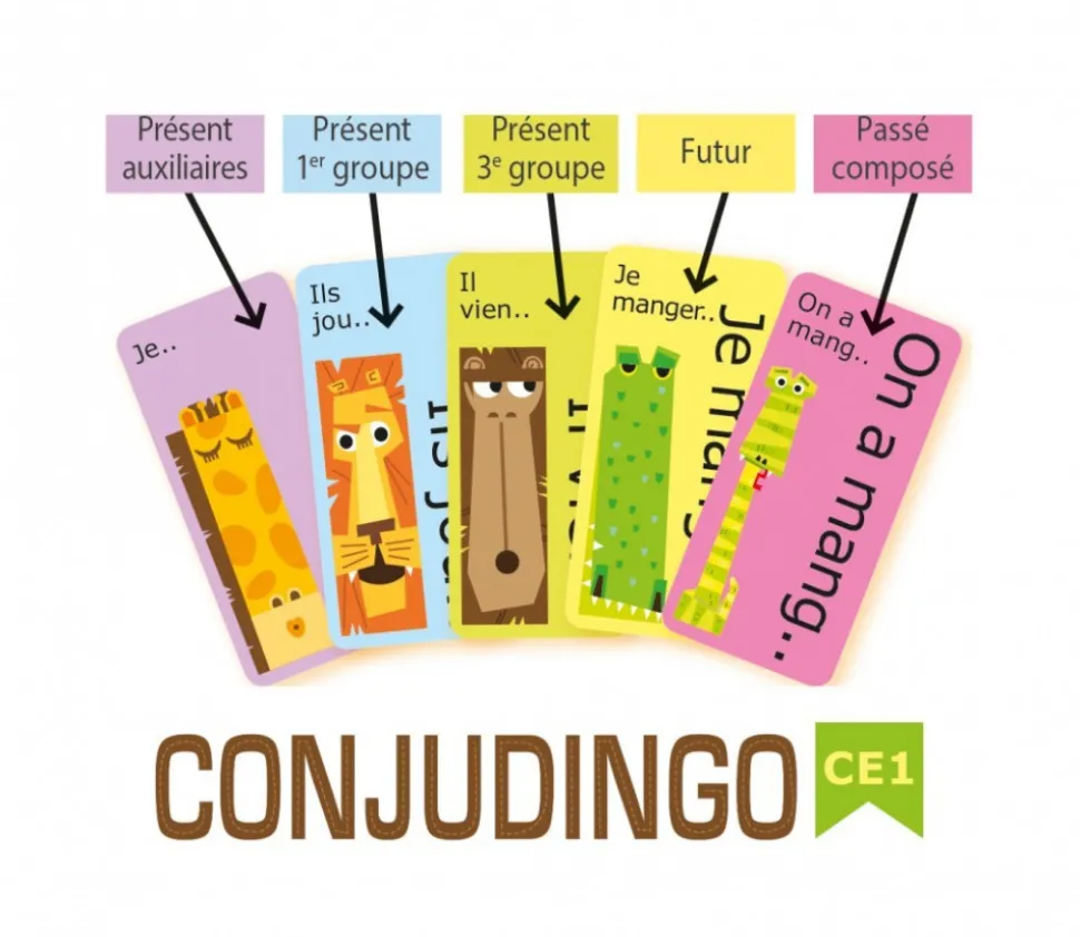 Conju Dingo CE1 - jeu des conjugaisons