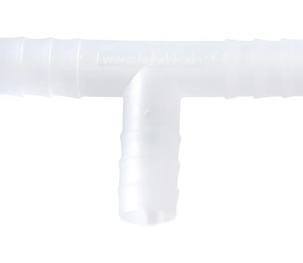 Connecteur T pour raccord tuyau plastique 12 mm