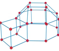 Constructions géantes - jeu assemblage boules et tiges à emboîter