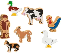 Coq en bois 44 x 43 x 15 mm